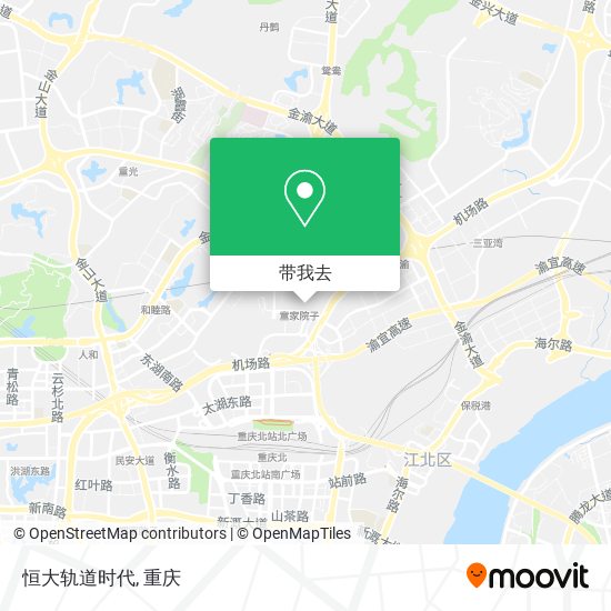 恒大轨道时代地图