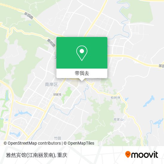 雅然宾馆(江南丽景南)地图