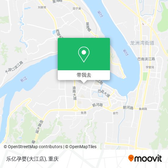 乐亿孕婴(大江店)地图
