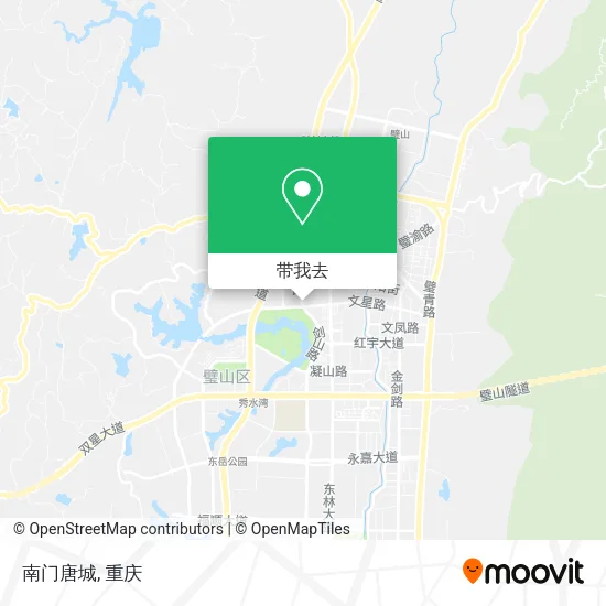 南门唐城地图