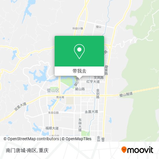 南门唐城-南区地图