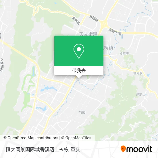 恒大同景国际城香溪迈上-9栋地图