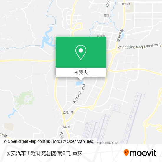 长安汽车工程研究总院-南2门地图