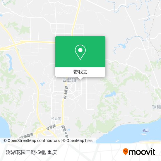 澎湖花园二期-5幢地图