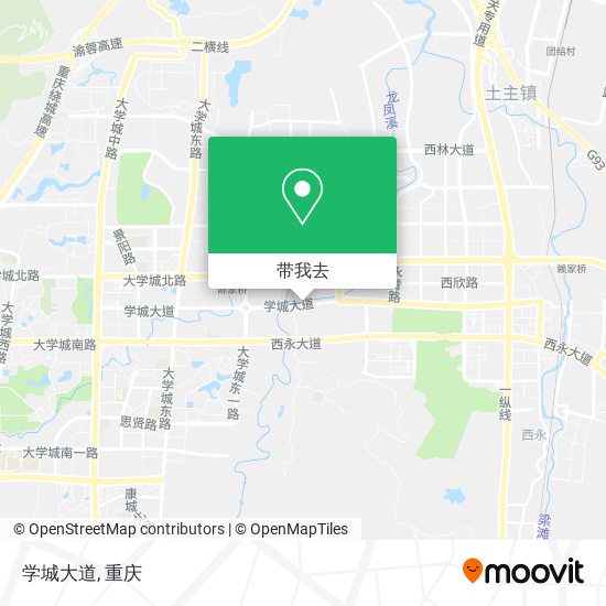 学城大道地图