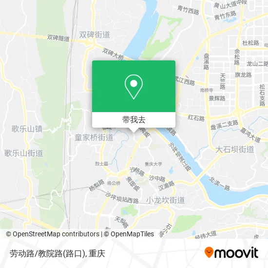 劳动路/教院路(路口)地图
