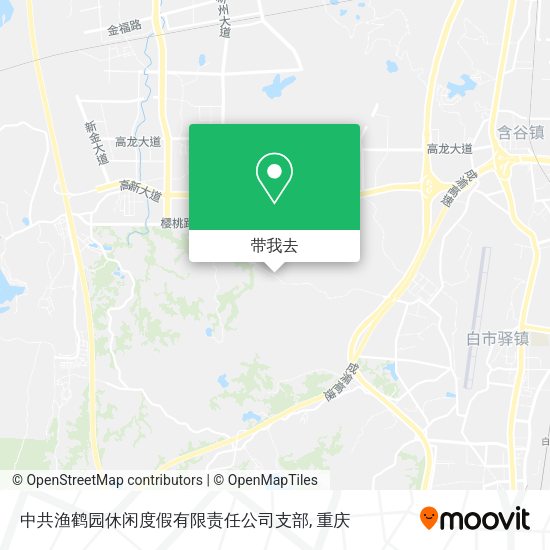 中共渔鹤园休闲度假有限责任公司支部地图