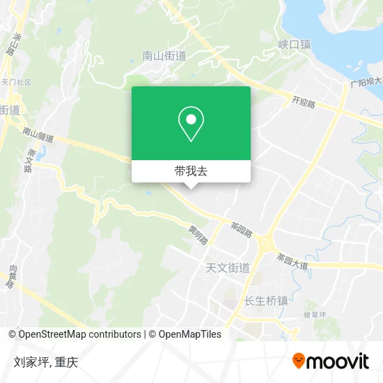 刘家坪地图