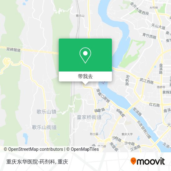 重庆东华医院-药剂科地图