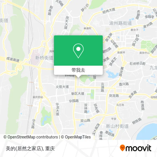 美的(居然之家店)地图