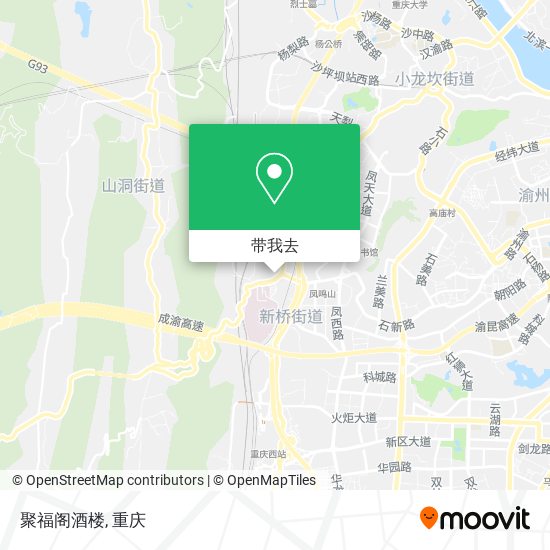 聚福阁酒楼地图