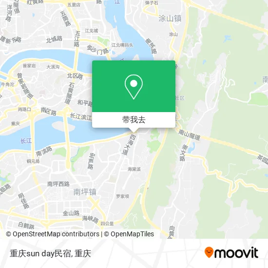 重庆sun day民宿地图