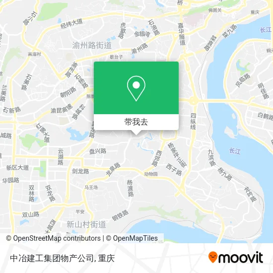 中冶建工集团物产公司地图