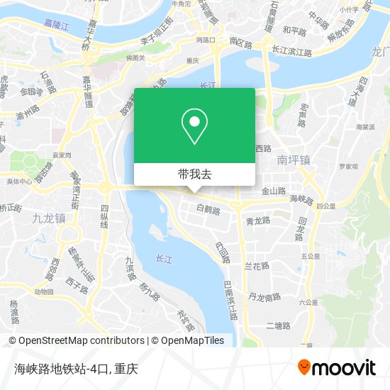 海峡路地铁站-4口地图
