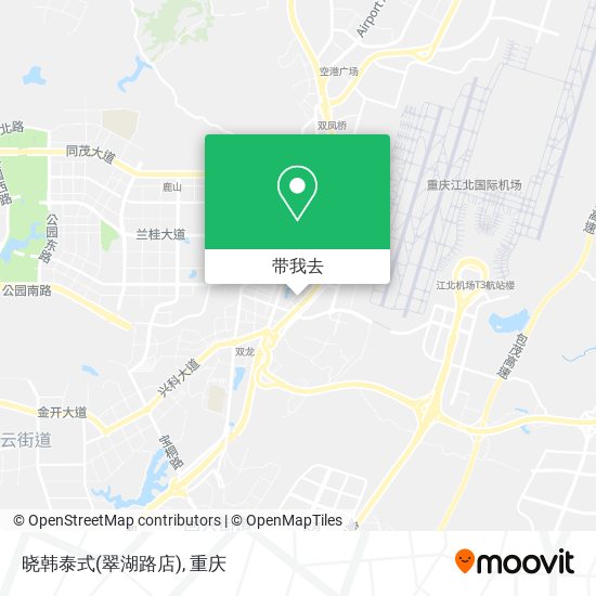 晓韩泰式(翠湖路店)地图