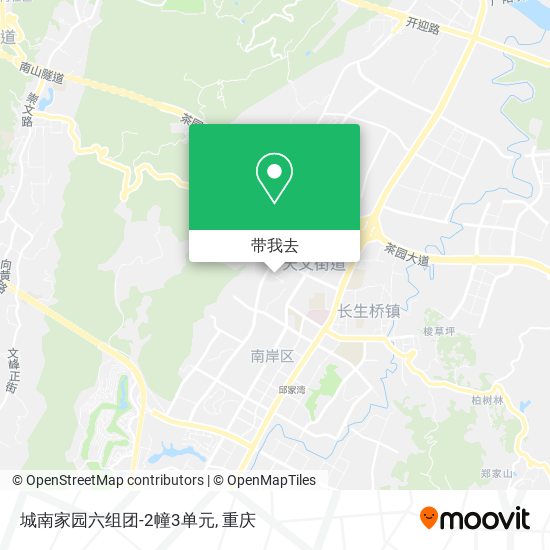 城南家园六组团-2幢3单元地图