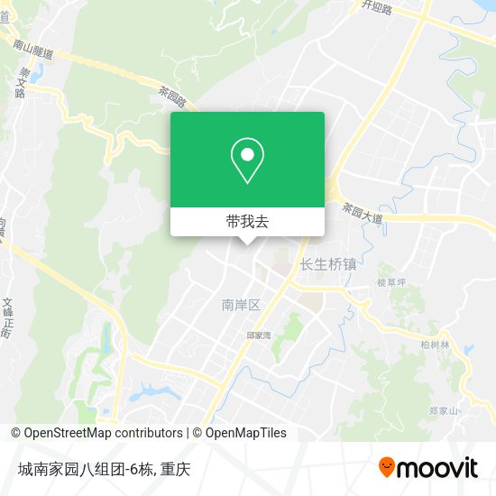 城南家园八组团-6栋地图