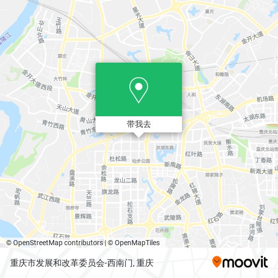 重庆市发展和改革委员会-西南门地图