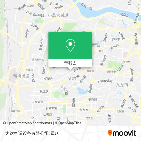 为达空调设备有限公司地图