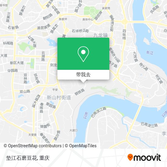 垫江石磨豆花地图