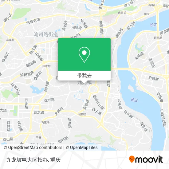 九龙坡电大区招办地图