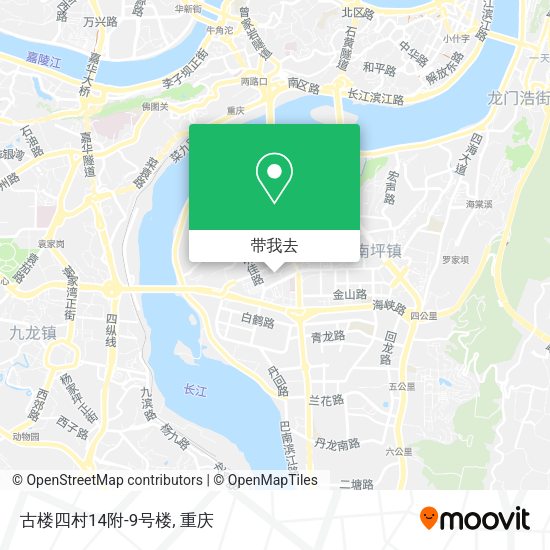 古楼四村14附-9号楼地图