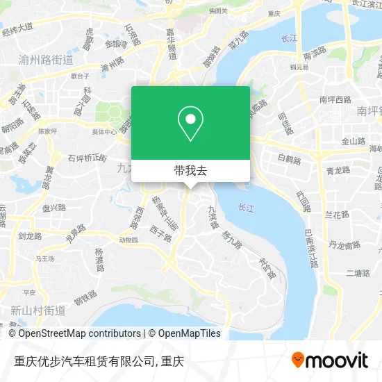 重庆优步汽车租赁有限公司地图