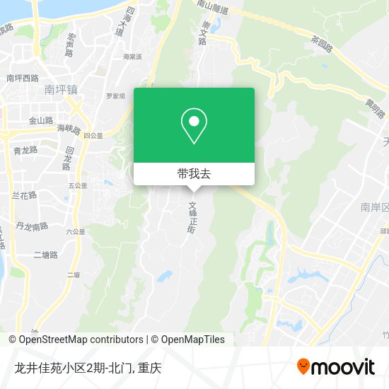 龙井佳苑小区2期-北门地图