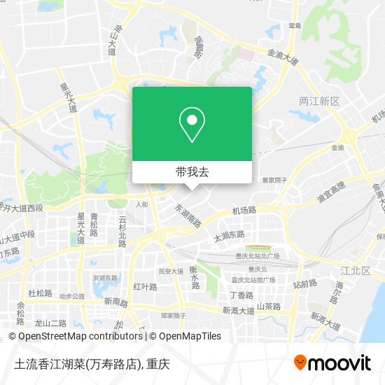 土流香江湖菜(万寿路店)地图