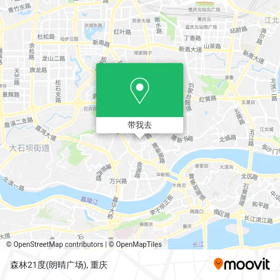 森林21度(朗晴广场)地图