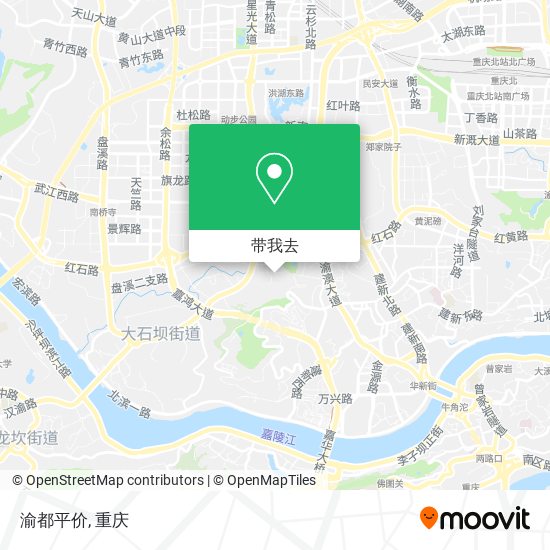 渝都平价地图