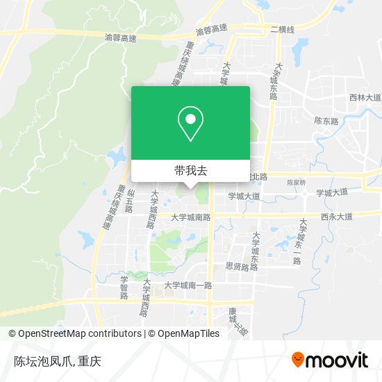 陈坛泡凤爪地图