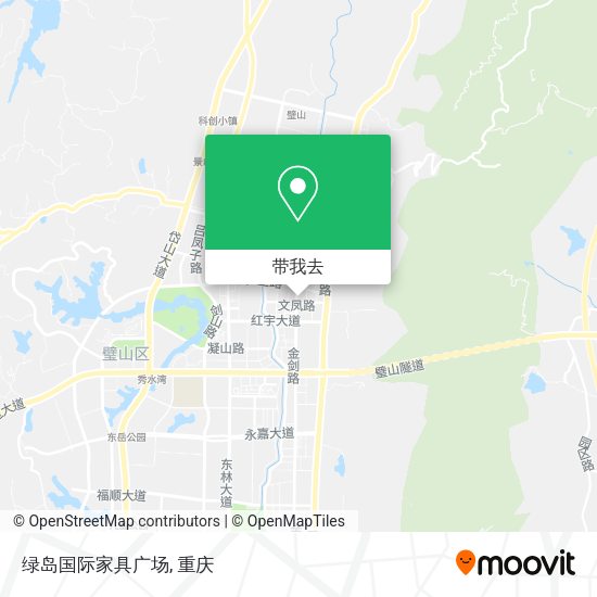 绿岛国际家具广场地图
