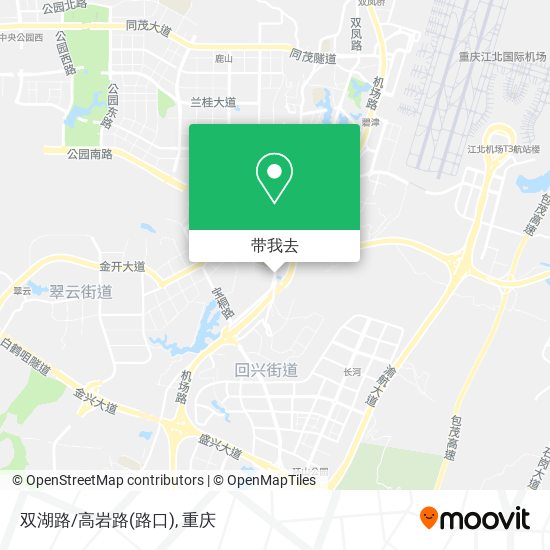 双湖路/高岩路(路口)地图