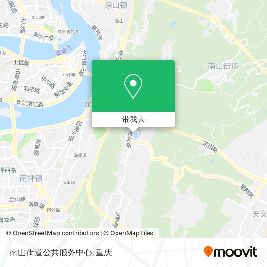 南山街道公共服务中心地图