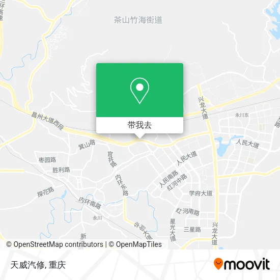 天威汽修地图