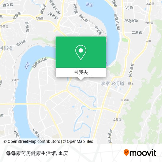 每每康药房健康生活馆地图