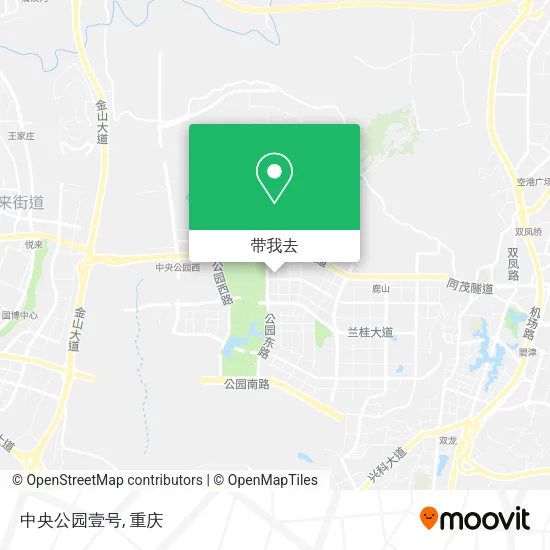 中央公园壹号地图