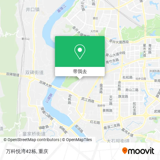 万科悦湾42栋地图