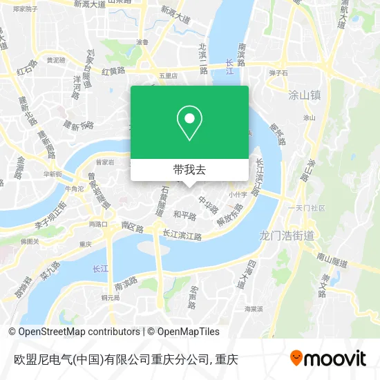 欧盟尼电气(中国)有限公司重庆分公司地图