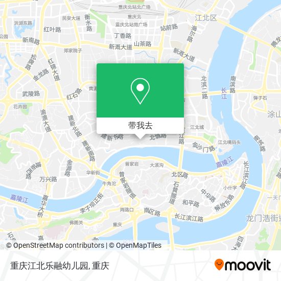重庆江北乐融幼儿园地图