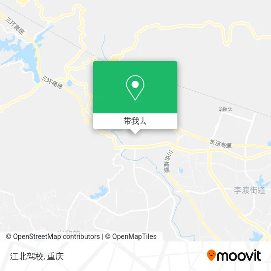 江北驾校地图