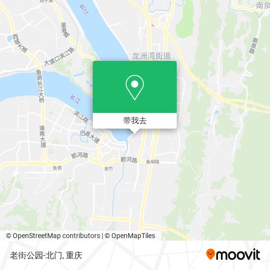 老街公园-北门地图