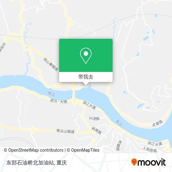 东部石油桥北加油站地图