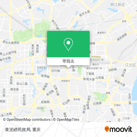 黄泥磅民政局地图