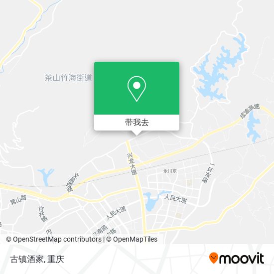 古镇酒家地图