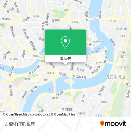 古楠轩门窗地图