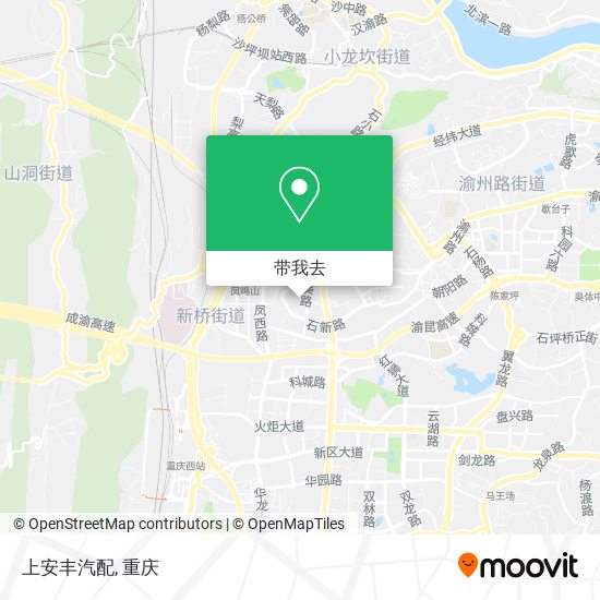 上安丰汽配地图