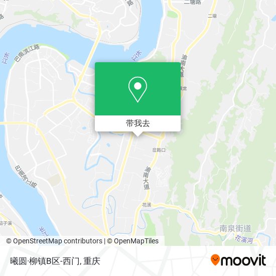 曦圆·柳镇B区-西门地图