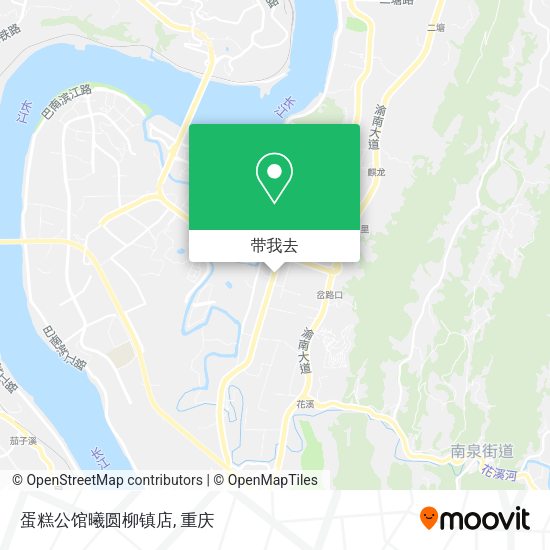 蛋糕公馆曦圆柳镇店地图